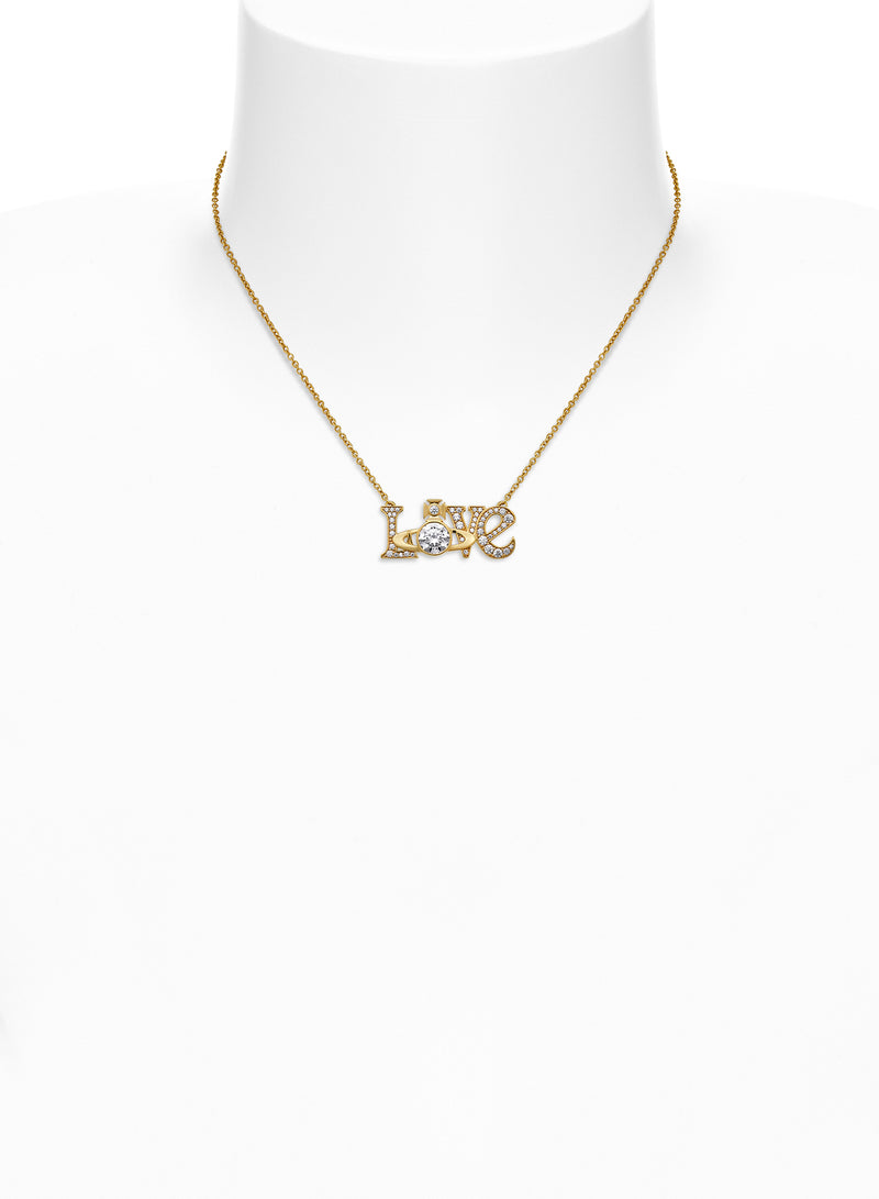 Roderica Pendant - Gold/White - 630203DO-02R102-SM
