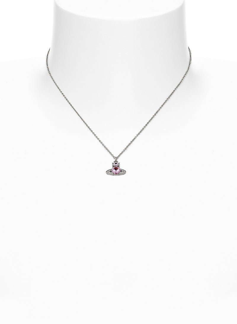 Ismene Pendant - Silver/Pink - 630203D7-02P271-SM