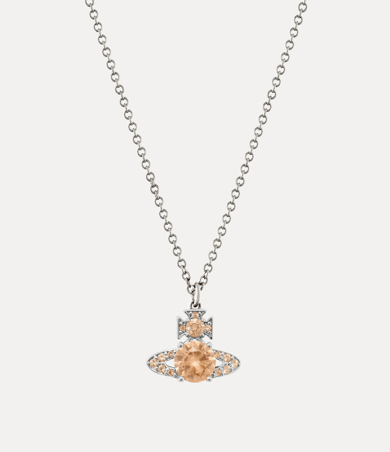 Ismene Pendant - Silver/Champagne - 630203D7-02P270