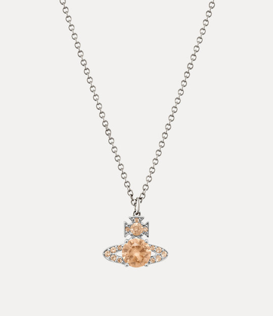 Ismene Pendant - Silver/Champagne - 630203D7-02P270