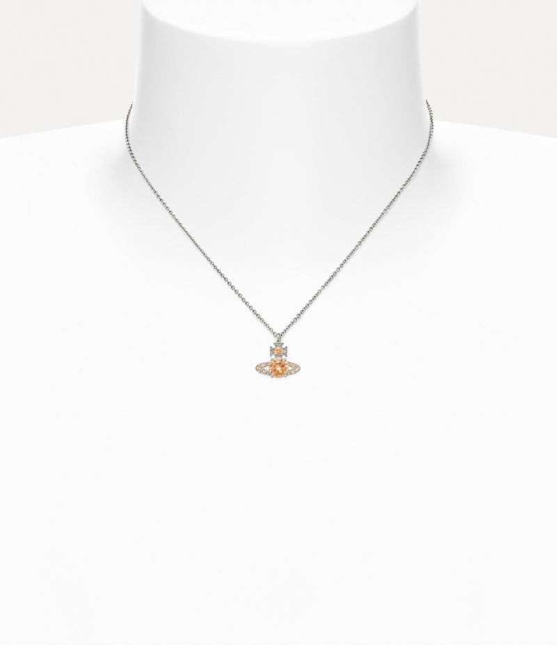 Ismene Pendant - Silver/Champagne - 630203D7-02P270