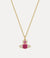 Ismene Pendant - Gold/Rose/White - 630203D7-02R989