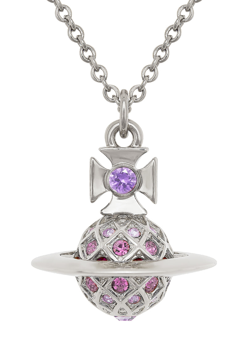 Willa Pendant - Silver/Violet - 630203DC-02P457-001