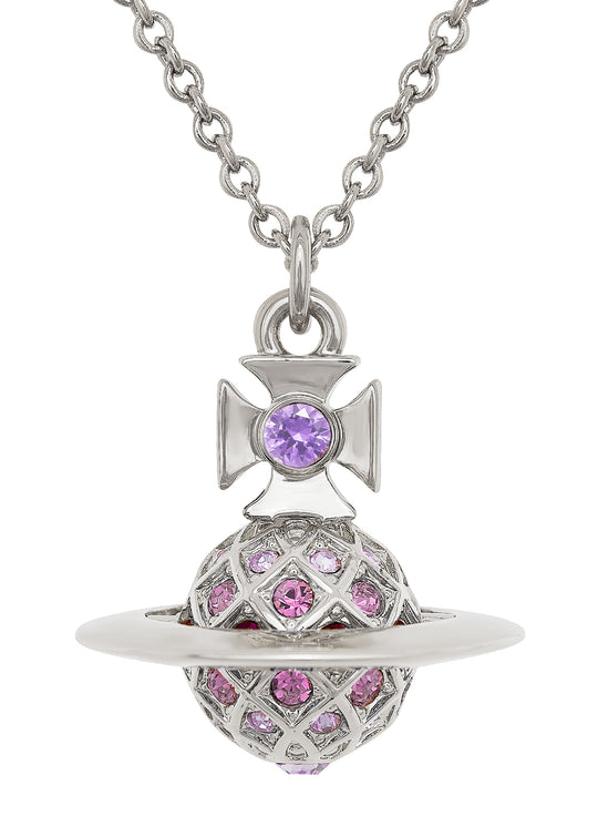 Willa Pendant - Silver/Violet - 630203DC-02P457-001