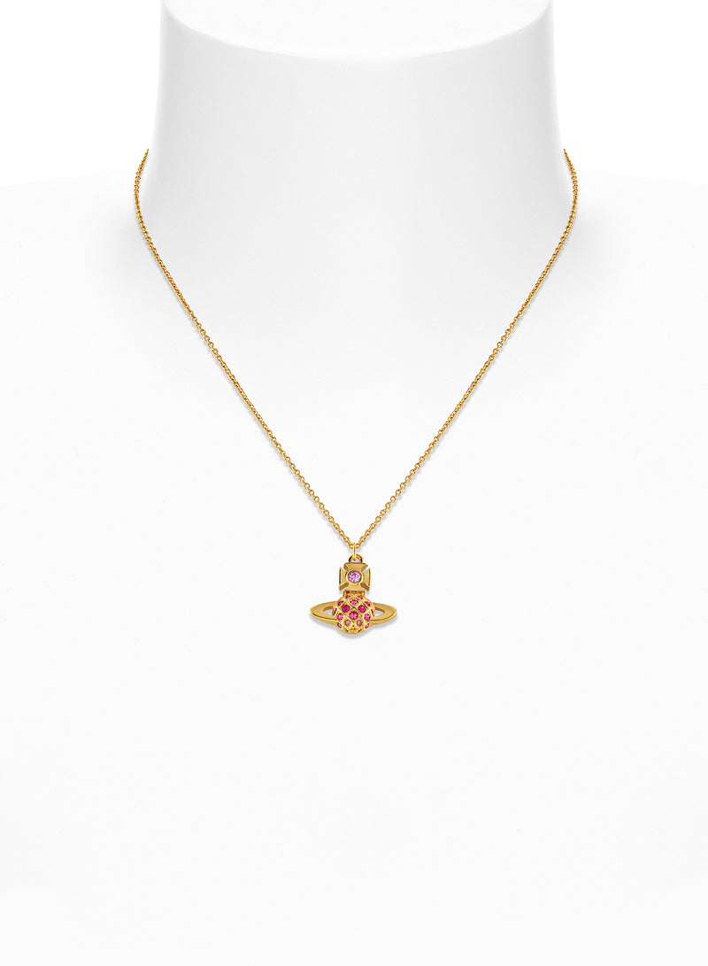 Willa Bas Relief Pendant - Gold/Rose - 630203DE-02R718-001