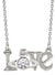 Erica Pendant - Silver/White - 630203DP-01P102-SM