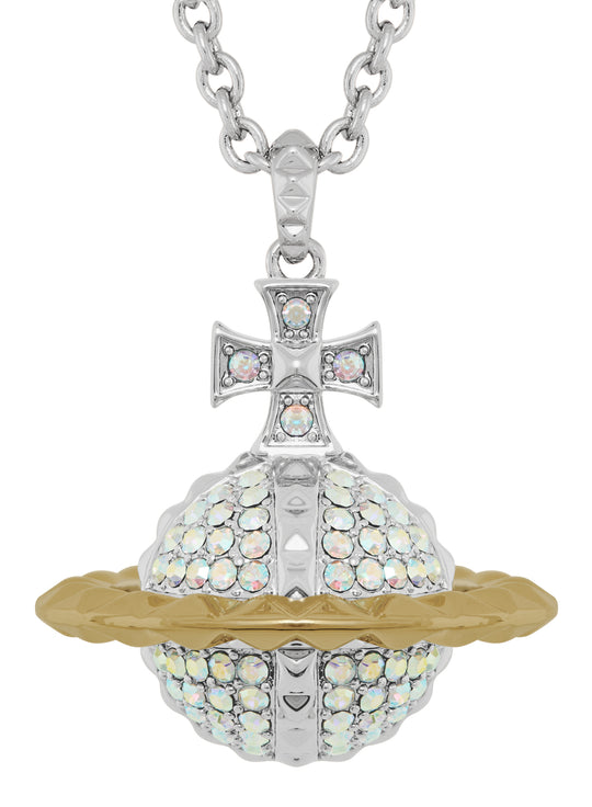 Mayfair Large Orb Pendant - Silver/Gold - 630203EE-02W204