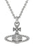 Mayfair Bas Relief Pendant - Silver - 630203EG-02W110