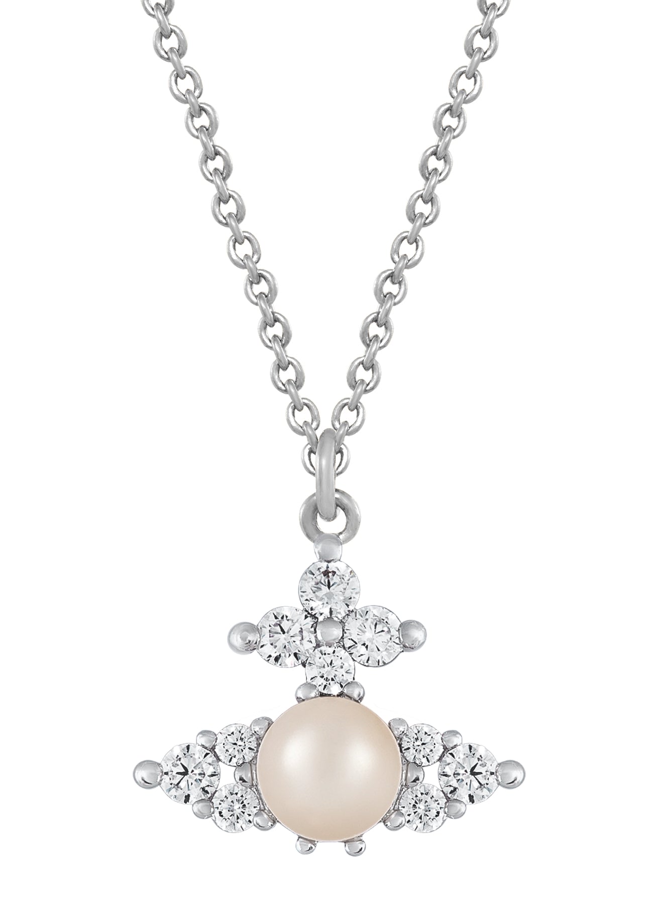 Vivienne Westwood ネックレス FEODORA PENDANT 630203EP Feodora Pendant - Silver - 630203EP-02P373 – Sarah Layton
