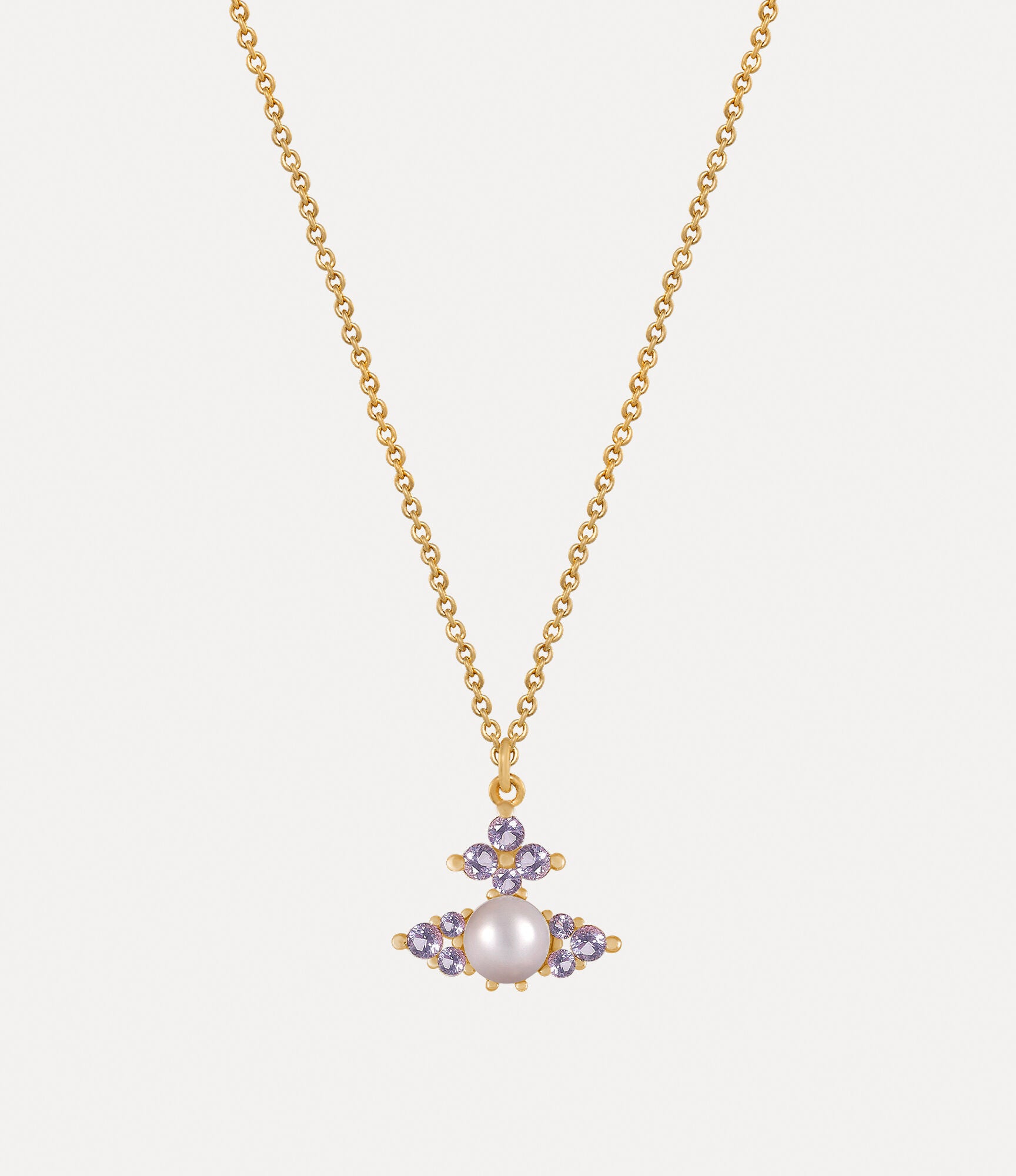 Feodora Pendant - Gold/Purple - 630203EP-02R791 – Sarah Layton