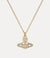 Concetta Bas Relief Pendant - Gold - 630203F0-02R808