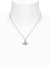 Concetta Bas Relief Pendant - Silver/Pink - 630203F0-02P524