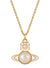 Tillya Pendant - Gold/Pink - 630203F3-02R811