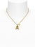 Bumble Bee Pendant Necklace - Gold - 630203FE-02R865