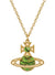 Rina Pendant - Gold/Peach/Peridot - 630203FV-02R898