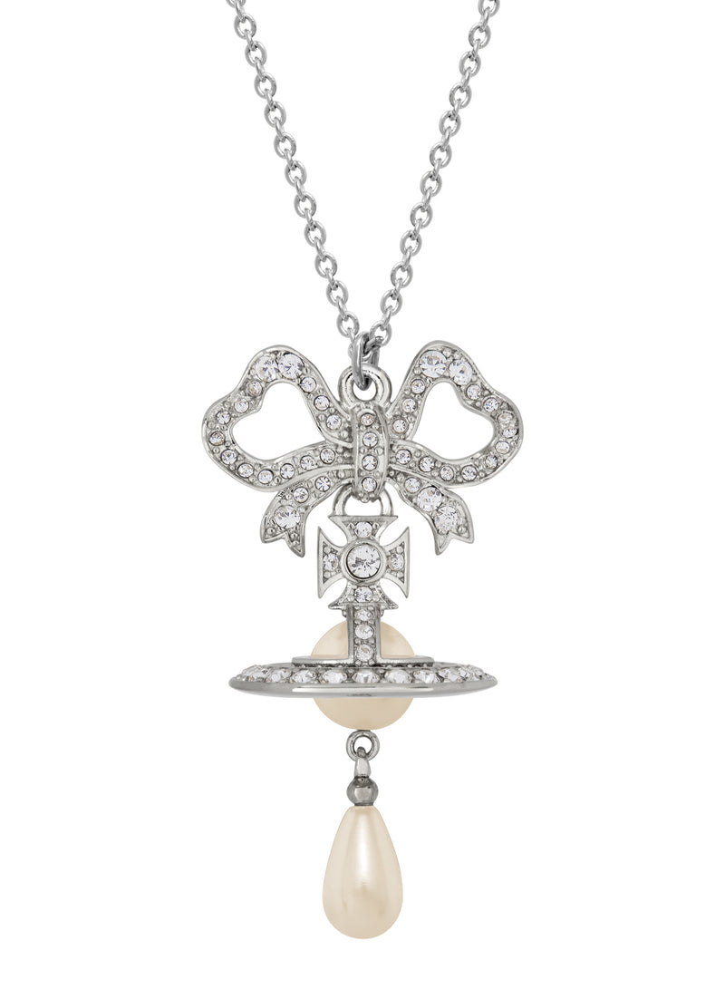Rigoberta Pearl Pendant - Silver/White - 630203HG-02P769