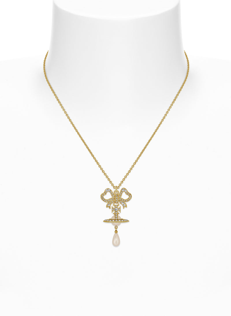 Rigoberta Pearl Pendant - Gold/White - 630203HG-02RA22
