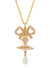 Rigoberta Pearl Pendant - Gold/Vintage Rose - 630203HG-02R968