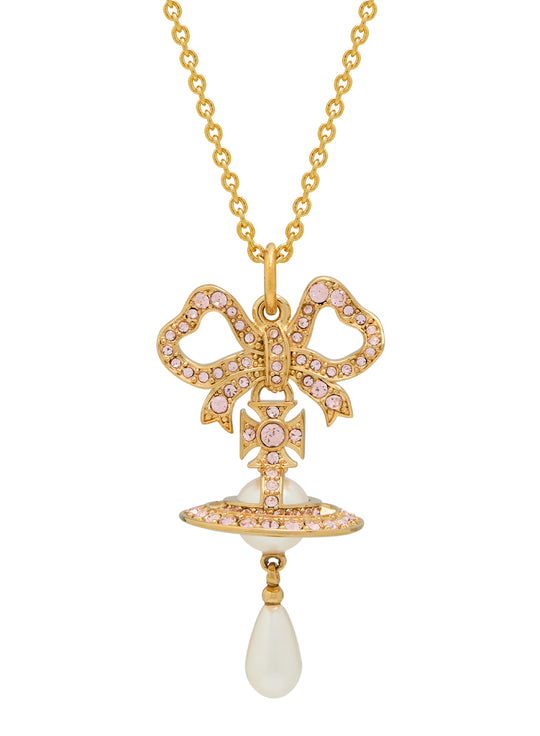 Rigoberta Pearl Pendant - Gold/Vintage Rose - 630203HG-02R968