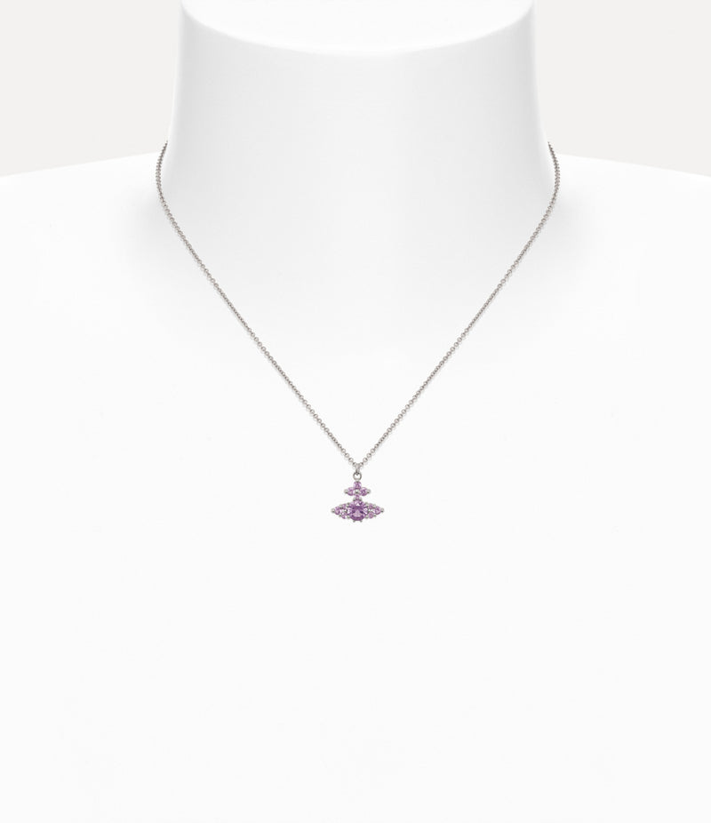 Feodorita Pendant Necklace - Silver/Lavender - 630203HO-02P250