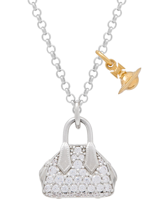 Yasmine Pendant Necklace - Silver - 630203II-02P133