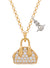 Yasmine Pendant Necklace - Gold - 630203II-02R739