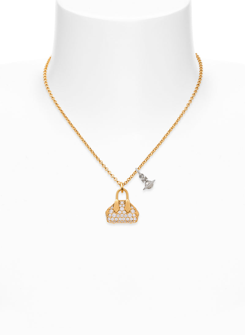 Yasmine Pendant Necklace - Gold - 630203II-02R739
