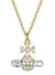 Hectorina Pendant - Gold/Silver - 630203JA-02R739