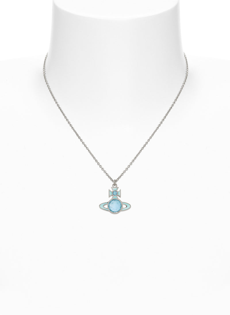 Beatrix Pendant - Silver/Turquoise