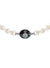 Loelia Necklace - Silver/Black - 63030020-02P145-IM-W2