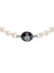 Loelia Necklace - Silver/Black