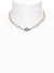 Loelia Necklace - Silver/White - 63030020-02P505