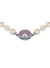 Loelia Necklace - Silver/White - 63030020-02P505