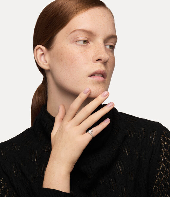 Reina Petite Ring - Silver - 64040006-01P102-SM-XS