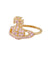 Little Orb Ring - Gold/Pink - 6404017S-01R238