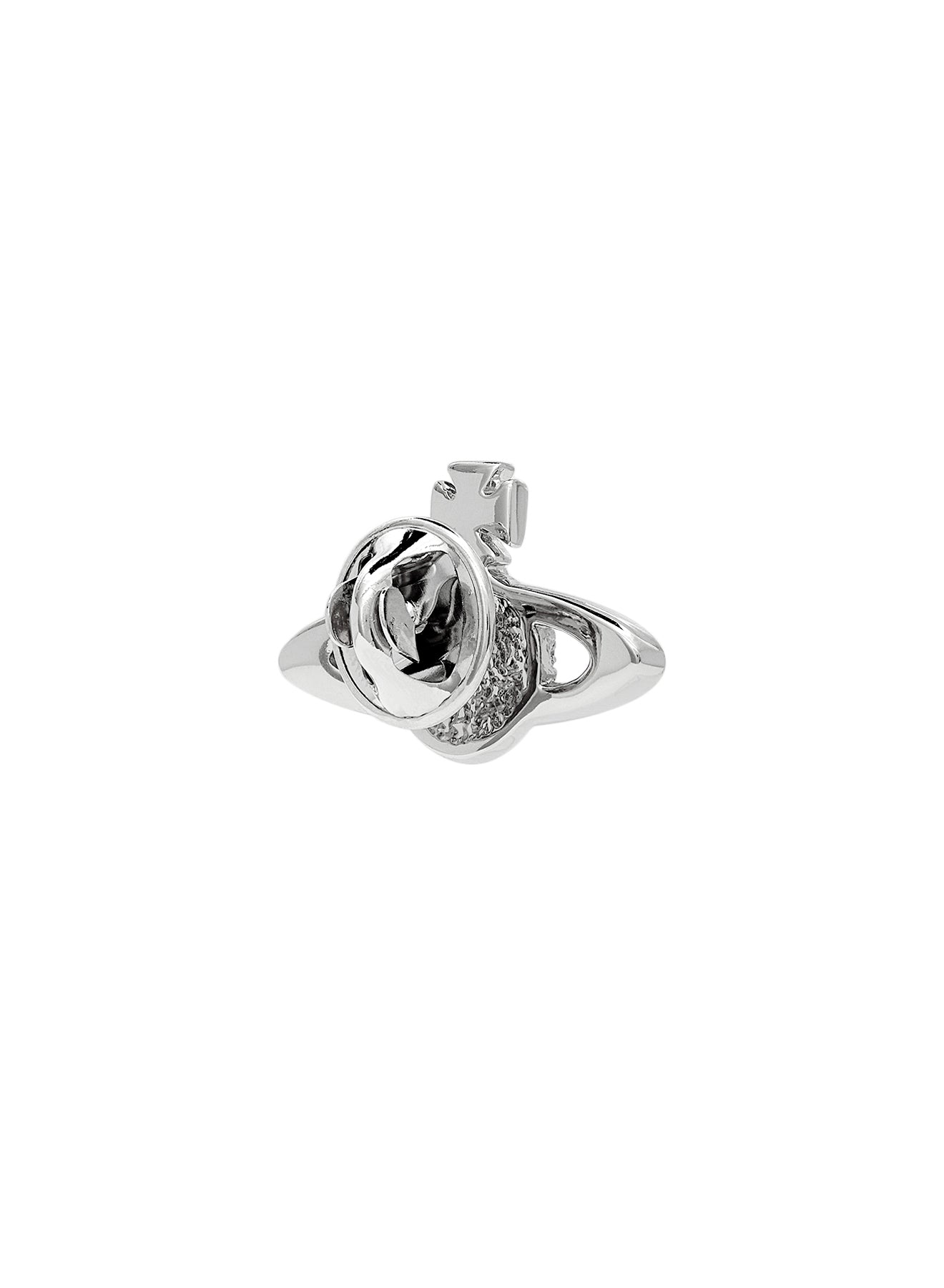 ★Vivienne Westwood★ Vivienne Westwood 65020004 02P116 Mini Mini Bas Relief Clutch Pin - Silver - 65020004-02P116-CN