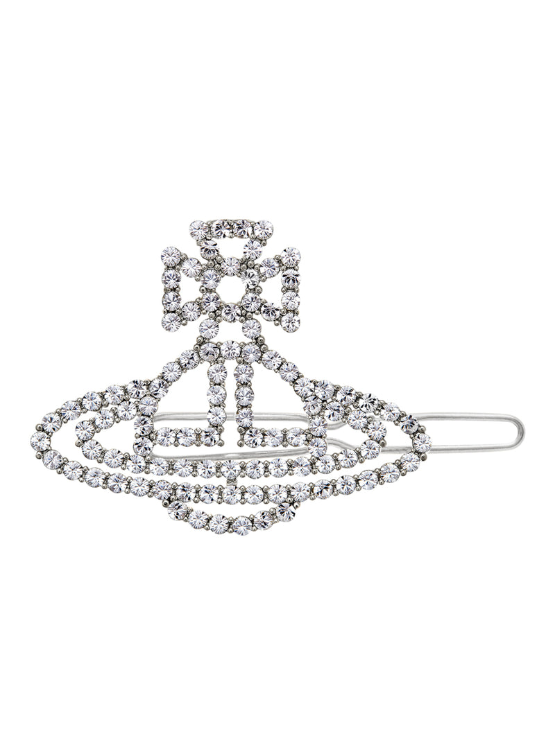 Annalisa Large Hair Clip - Silver - 6703000I-02P116-IM