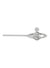 Mini Bas Relief Bobby Pin - Silver - 6703000U-02P116