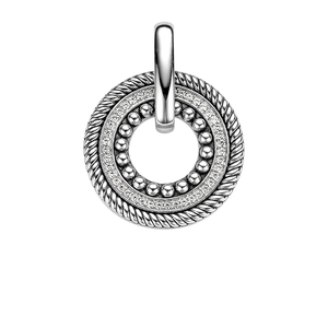 Milano Circular Pendant - Silver - 6710ZI