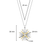 Milano Pearl Star Pendant Necklace - Gold/Silver - 6822YP