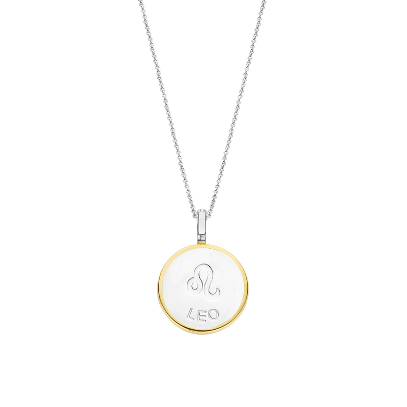 Milano Zodiac Leo Pendant - Gold/Silver - 6826LE