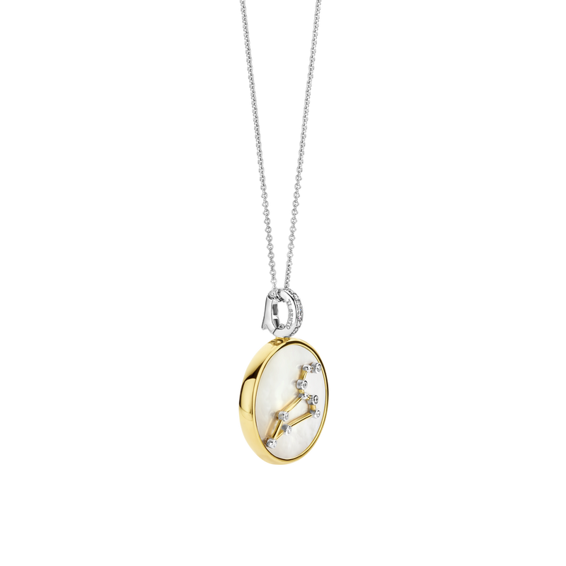 Milano Zodiac Leo Pendant - Gold/Silver - 6826LE