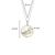 Milano Zodiac Leo Pendant - Gold/Silver - 6826LE