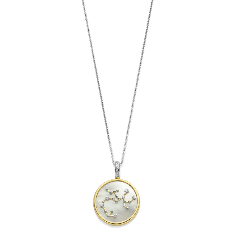 Milano Zodiac Sagittarius Pendant - Gold/Silver - 6826SA
