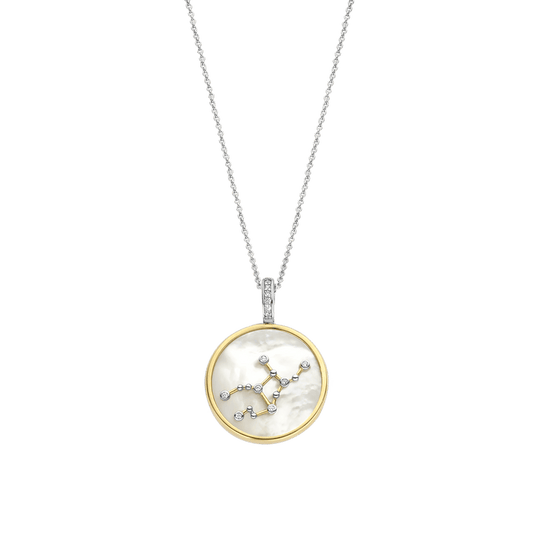 Milano Zodiac Virgo Pendant - Gold/Silver - 6826VI