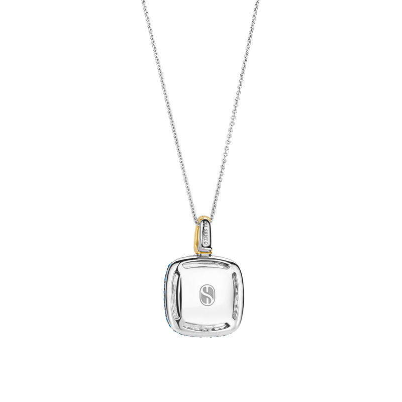 Milano Turquoise Pendant - Gold/Silver - 6828TQ