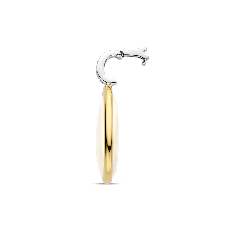Milano Mother Of Pearl Pendant - Gold/Silver - 6846MW
