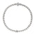 Eka Flex'it Diamond Pavé Bracelet, Medium - 18ct White Gold - 733BPAVEM-B