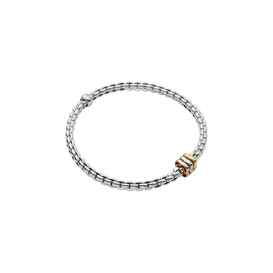 Eka Flex'It Bracelet, Medium - 18ct White Gold - 73901BX_XX_B_RBG_00M