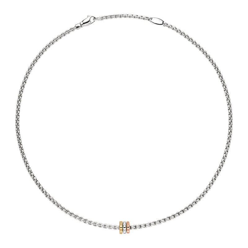 Eka Rope Necklace - 18ct White Gold - 73901CX_XX_B_RBG_043